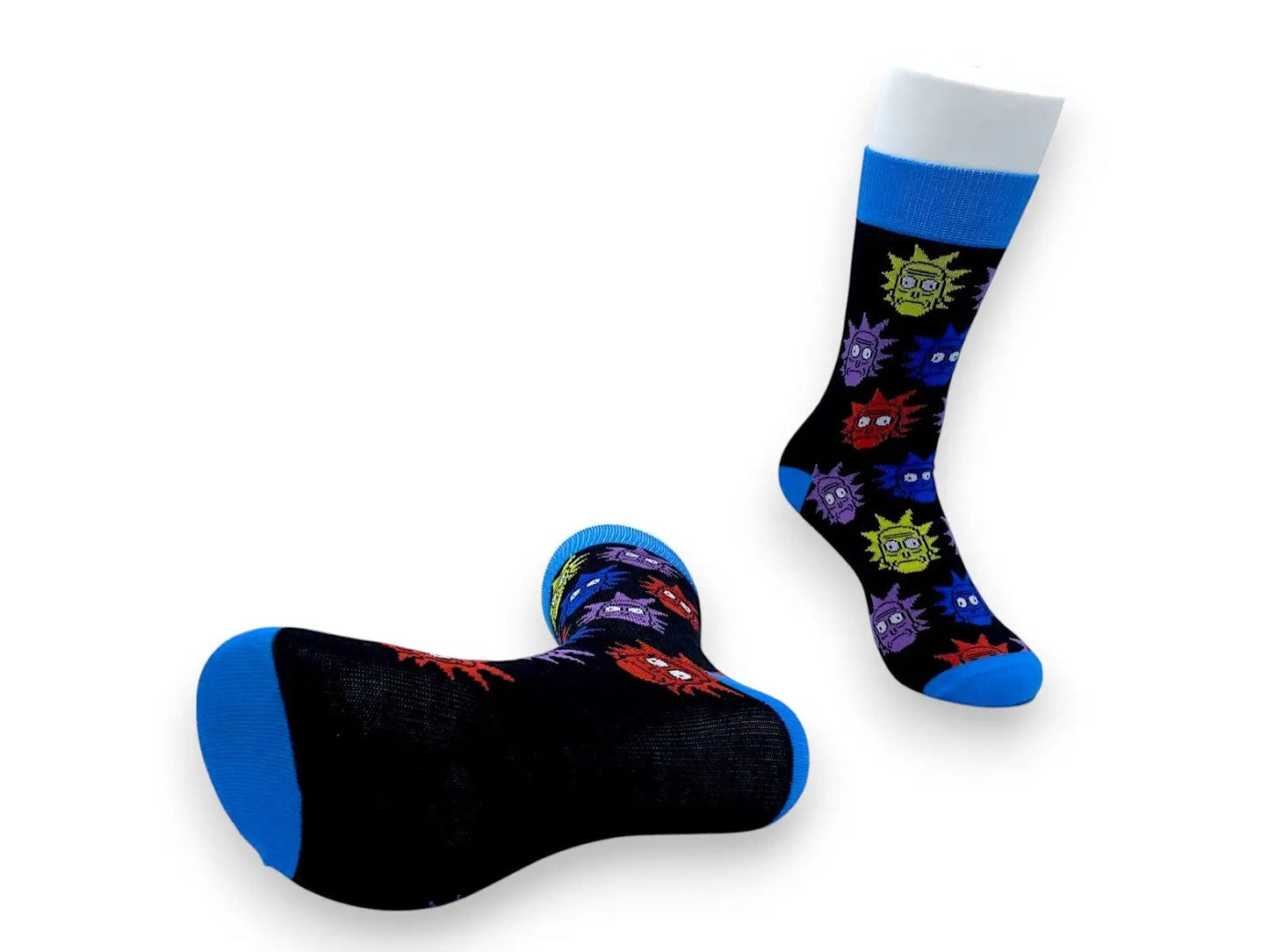 Rick Pattern Socks - Rick & Morty Sockeroo