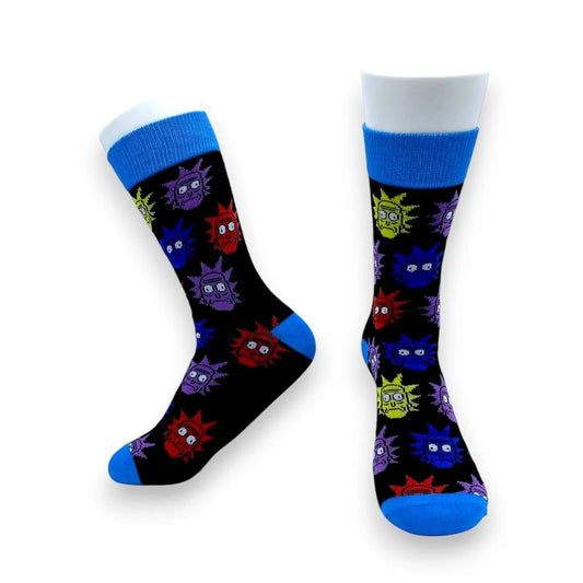 Rick Pattern Socks - Rick & Morty Sockeroo