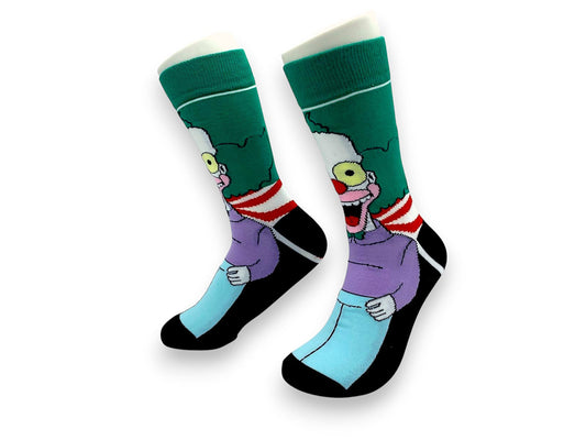 The Simpsons - Krusty the Clown Socks Sockeroo