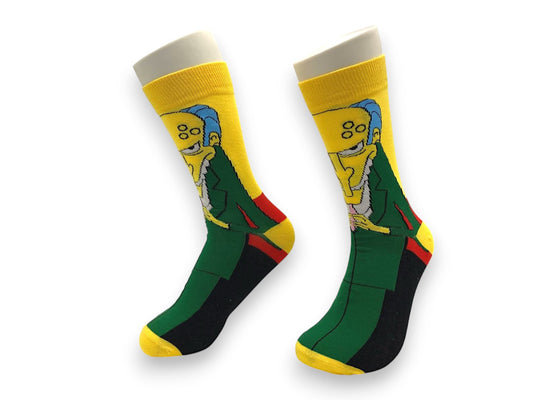 The Simpsons - Mr Burns Socks Sockeroo