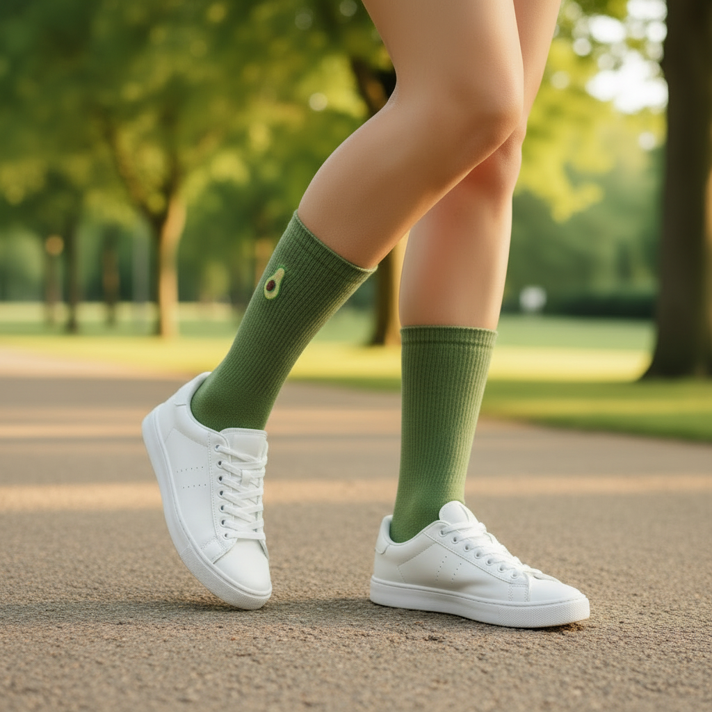 Avocado Socks Green