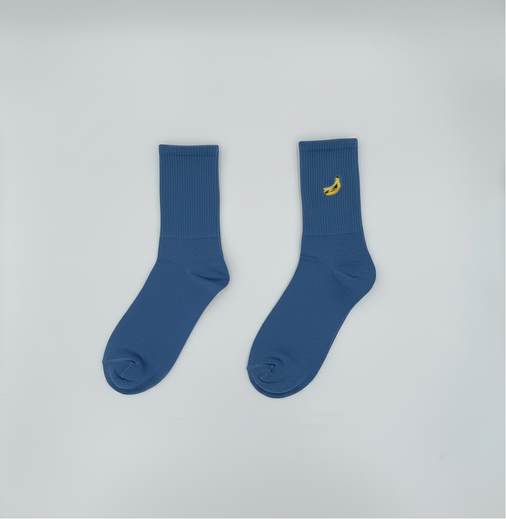 Fruity Blue Banana Socks