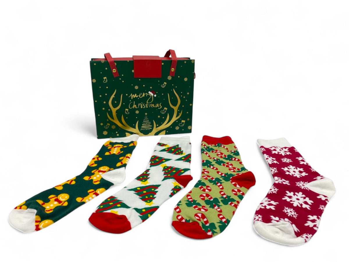 Christmas Socks Giftbox (Patterns)