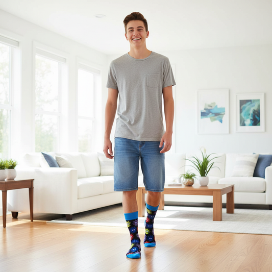 Rick & Morty Socks Lifestyle