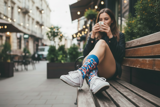 Ladies Leopard Socks: Unleash Your Wild Side with Bold & Breathable Novelty Socks