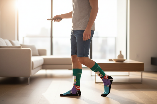 Step Into Springfield Style with The Simpsons - Krusty the Clown Socks | Show Off Your Fandom
