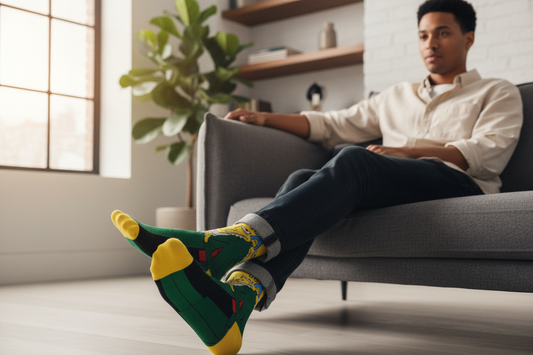 Step into Mischief with Mr. Burns Socks - Official Simpsons Merchandise for Fans