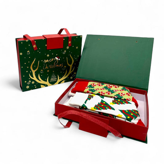 Christmas Socks Giftbox (Patterns)