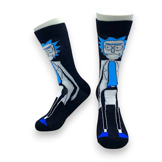 Rick & Morty - Black Socks