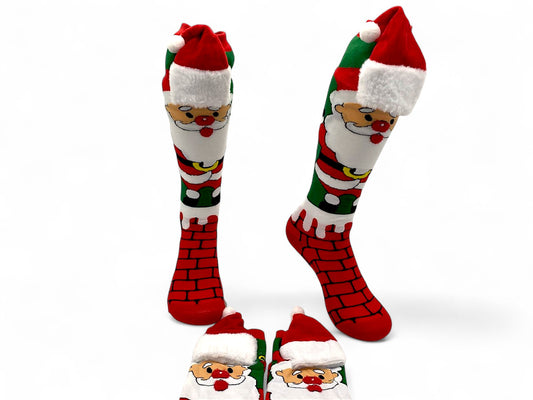 Santa Claus Knee Socks