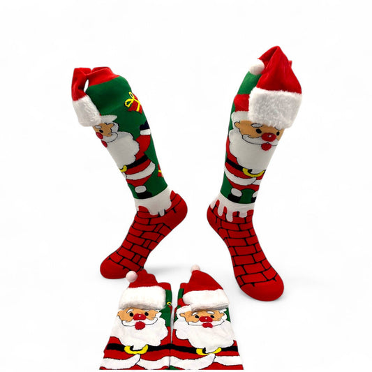 Santa Claus Knee Socks