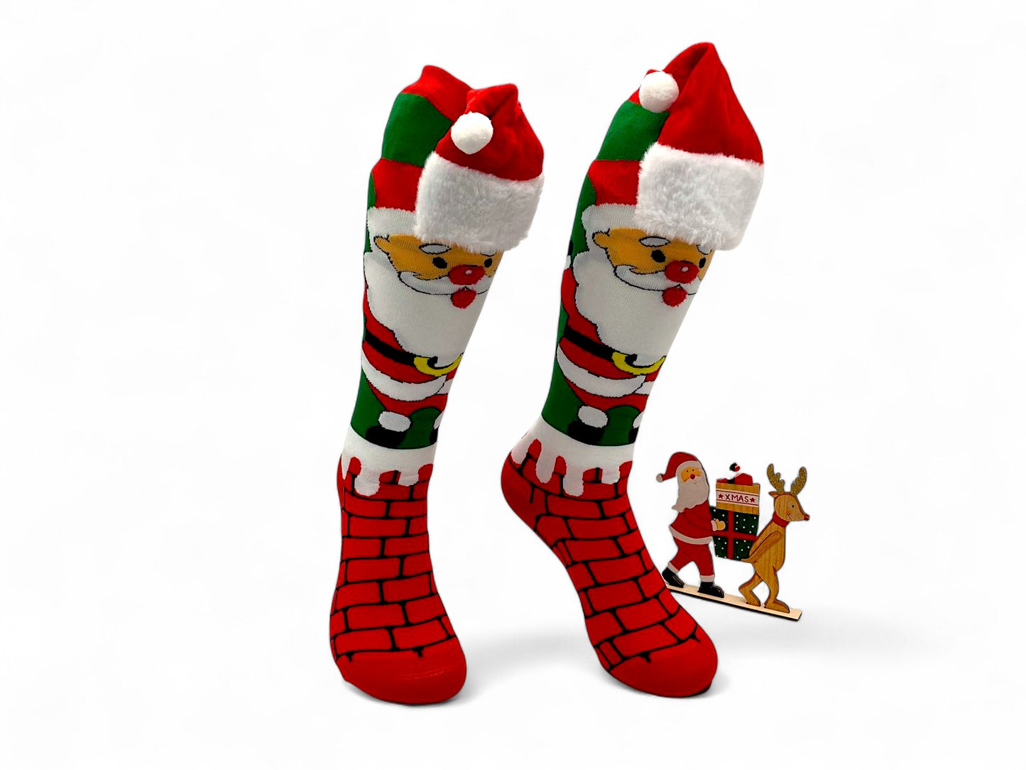 Santa Claus Knee Socks
