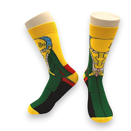 The Simpsons - Mr Burns Socks