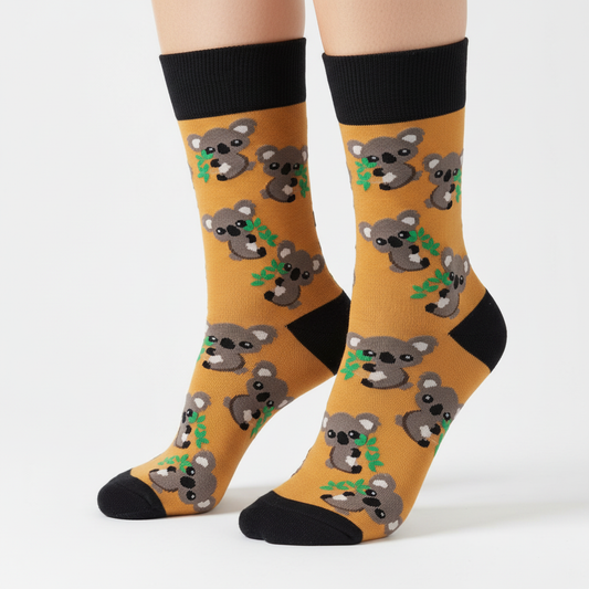 Aussie-themed koala socks