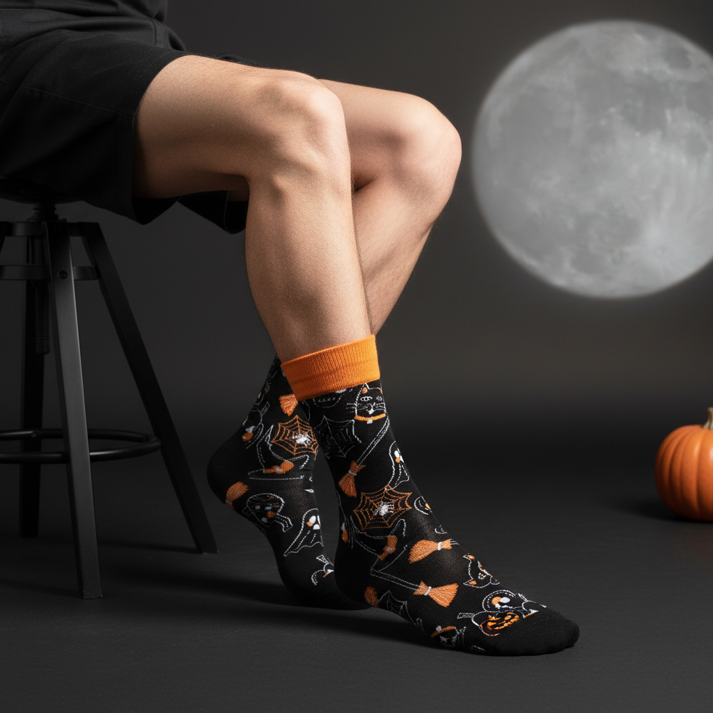 halloween socks for men