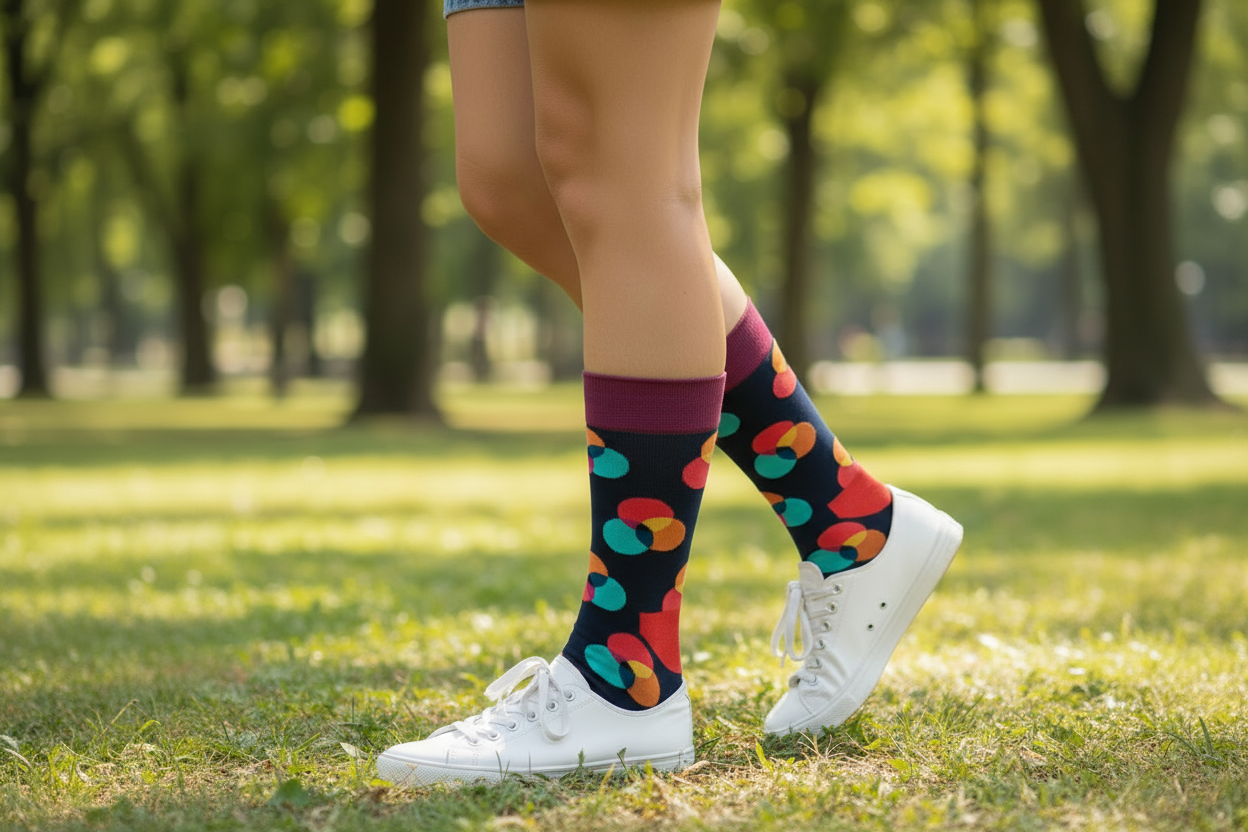 Patterned Socks Three Pack Bundle