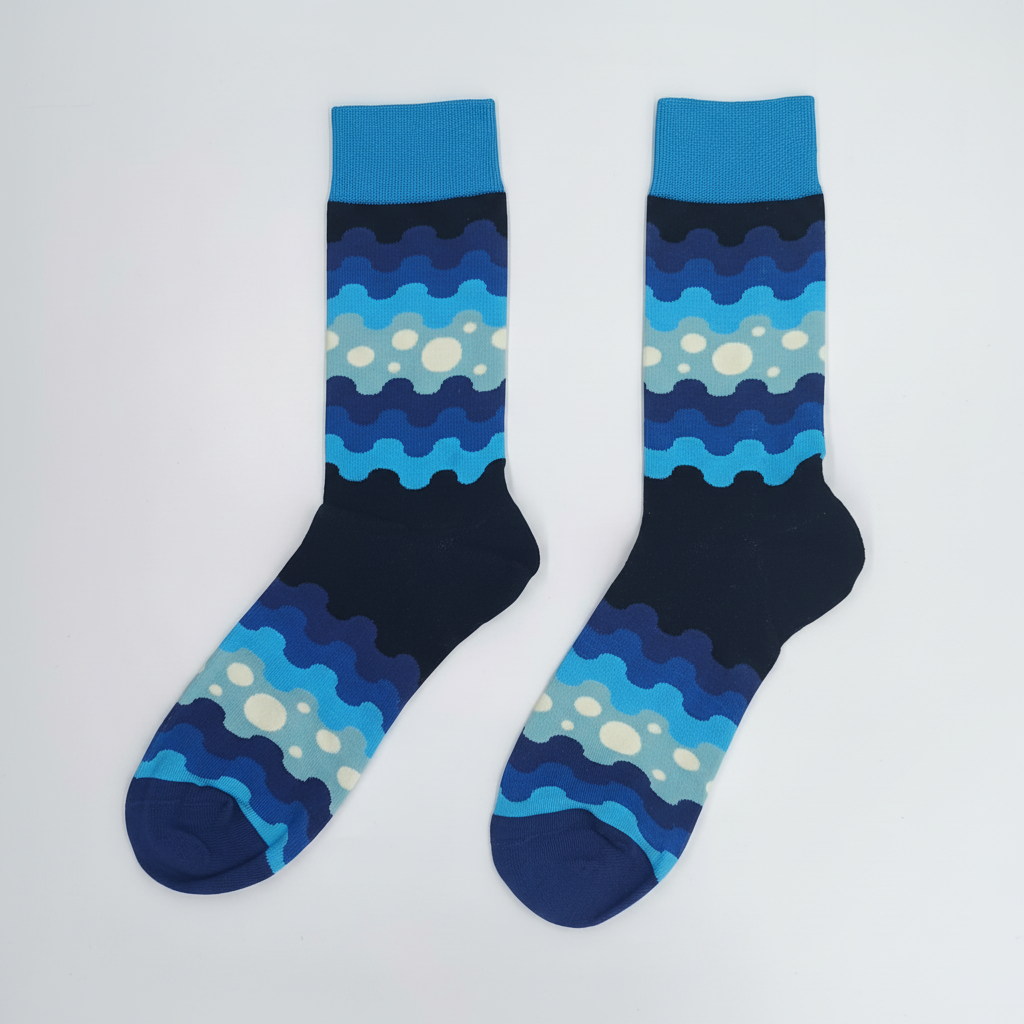 fun pattern socks