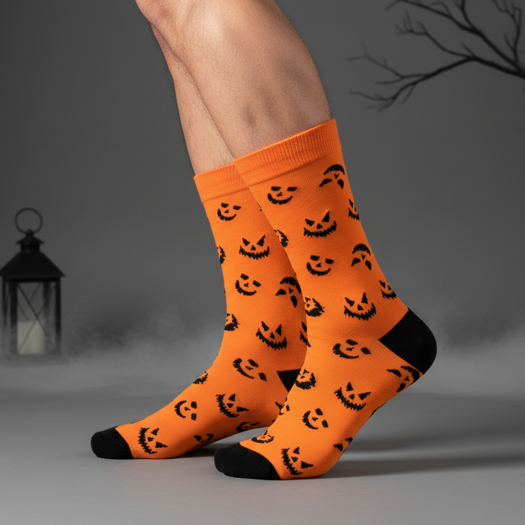 funny halloween socks
