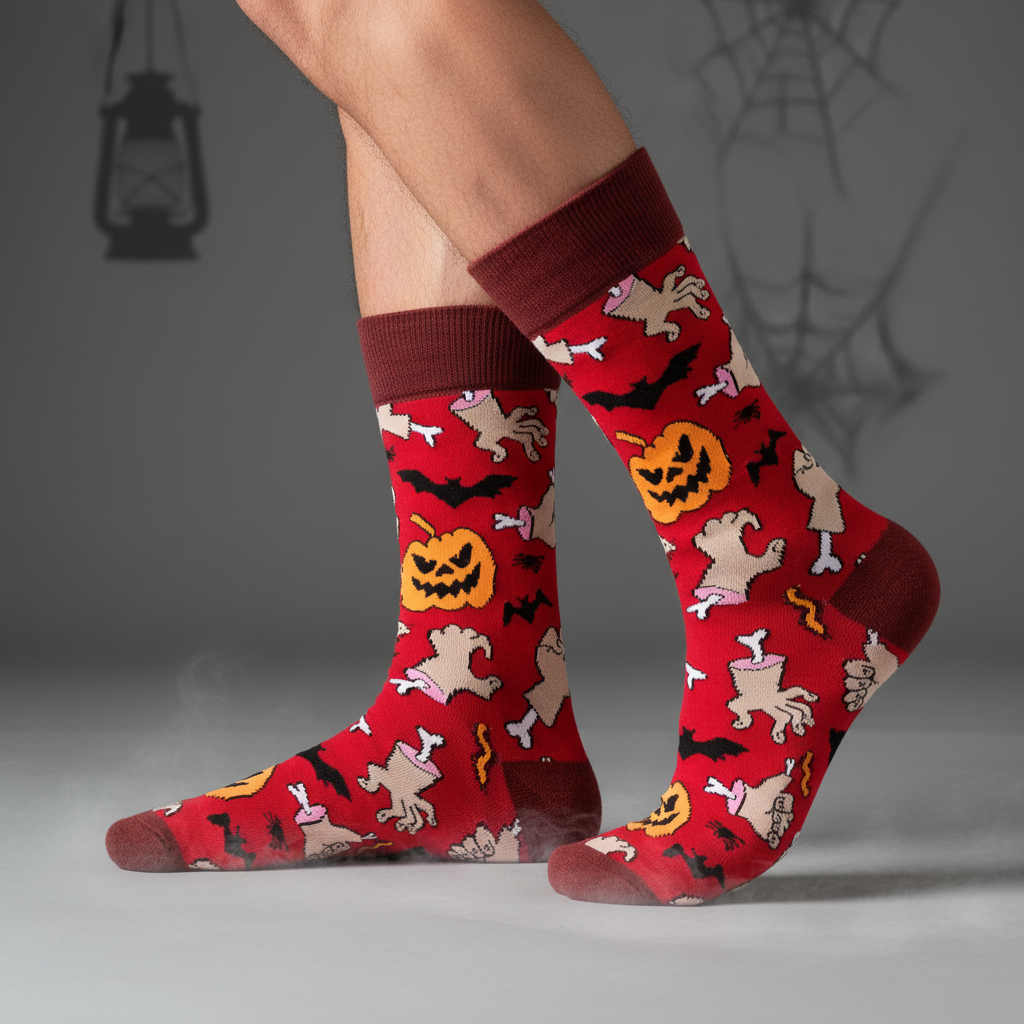 mens halloween socks