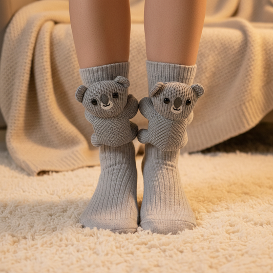 Aussie koala themed winter socks