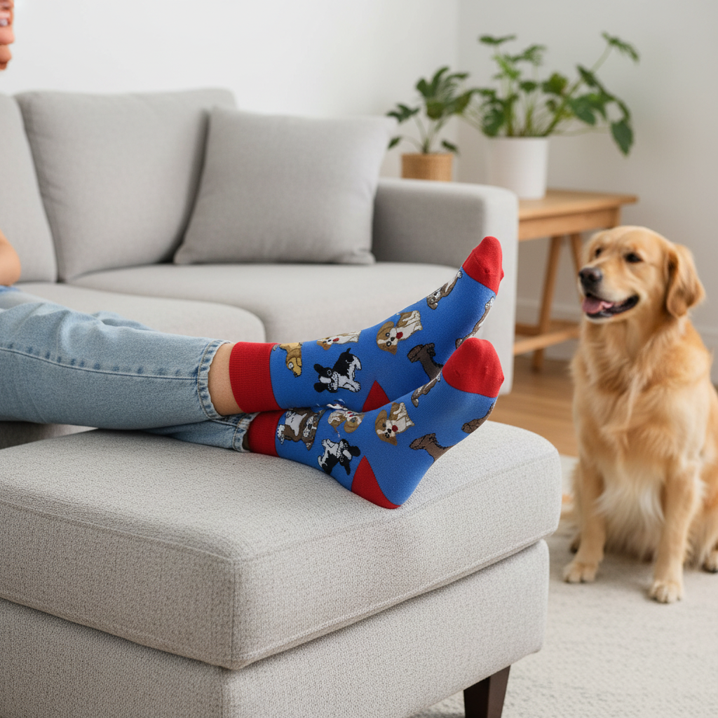 animal themed dog socks for sale
