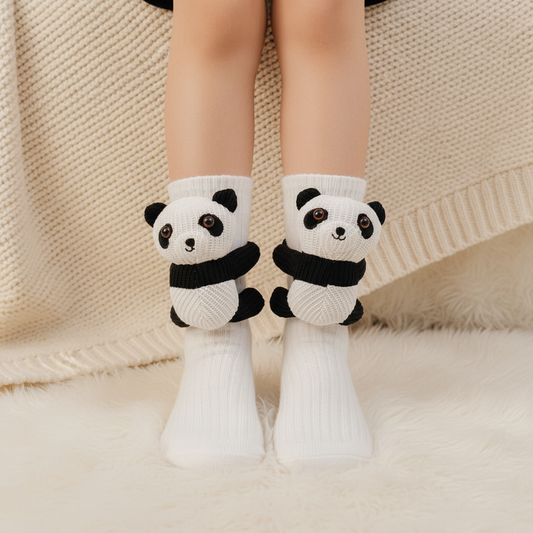 Panda winter socks