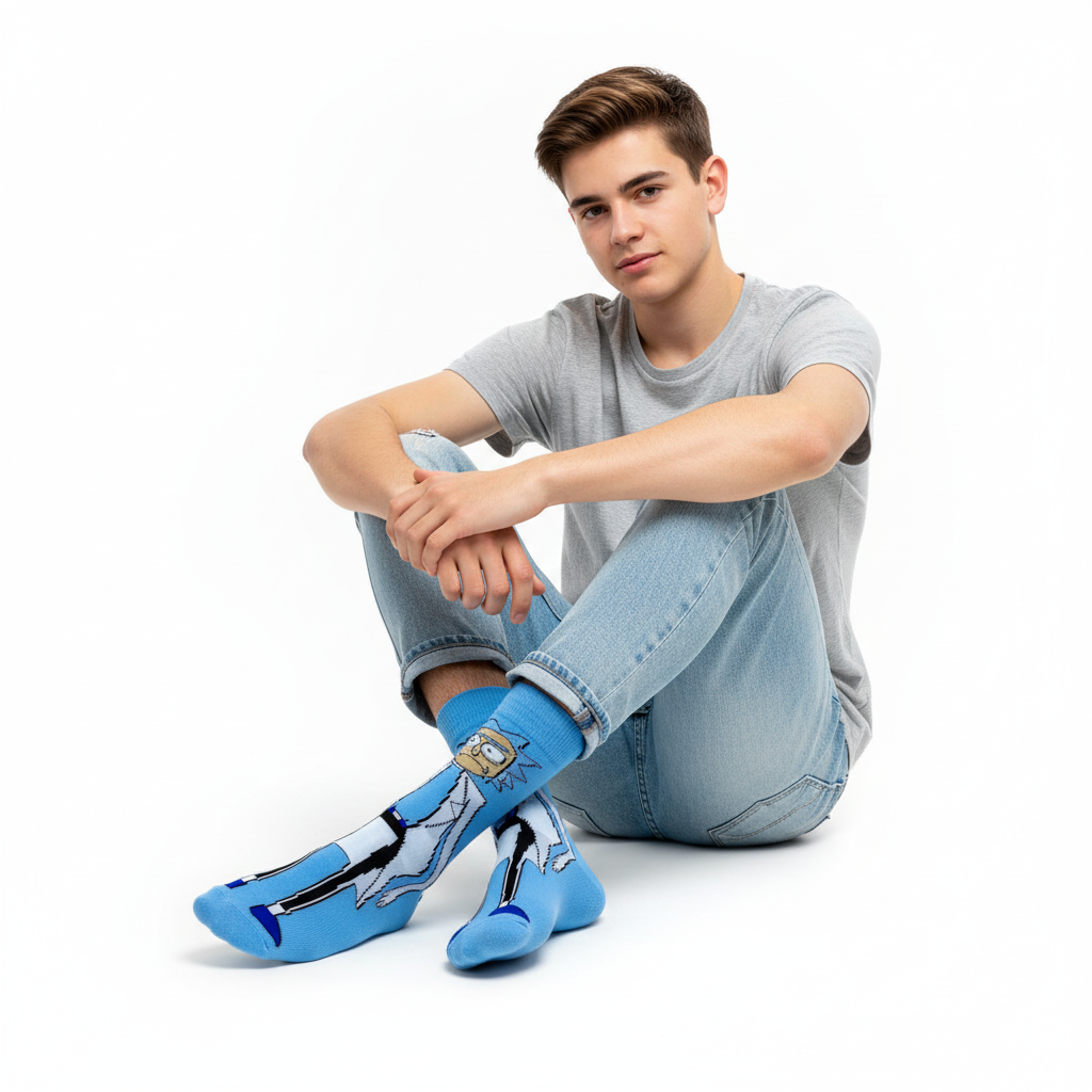 Professional studio shot - young male model