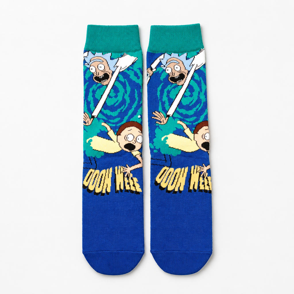 rick and morty socks pack