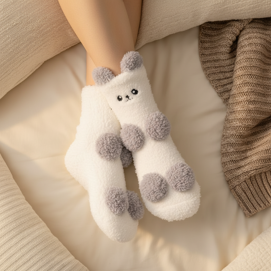 novelty animal themed winter socks